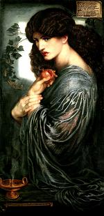 Proserpine 1874, Oil on canvas Dante Gabriel Rossetti